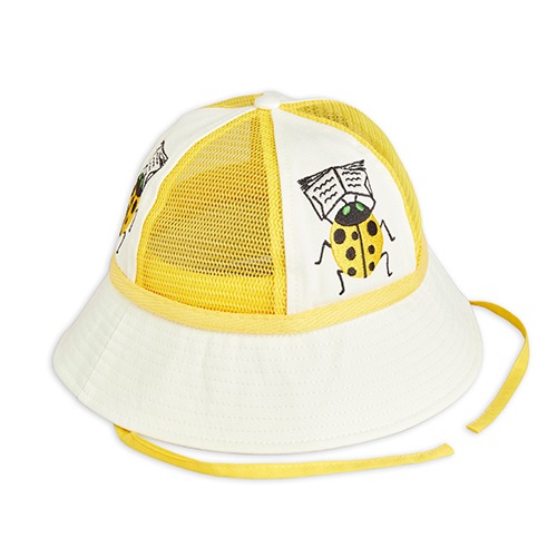 [minirodini] Ladybird sun hat - Offwhite